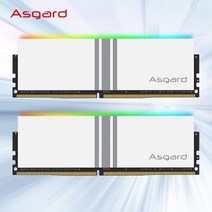 Asgard-Valkyrie V5 시리즈 DDR4 RAM PC 메모리 8GBx2 3200MHz RGB 폴라 화이트 오버클럭 성능 데스크탑용, V5 8GBx2 3600MHz
