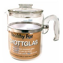 독일약탕기 유리주전자 쇼트약탕기 2500ml 포트 도자기티포트/티포트세트/차주전자/찻주전자/차포트/전기티포트/티메이커/유리티포트/홍차티포트/도자기주전자