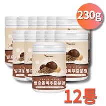 율피 추출 분말 가루 한국인유산균 230g 12통 직장인 부모님 남자 여자 추천