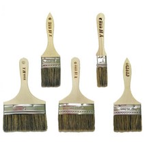 벽화 유성 수성 다용도 페인트붓 3호 미장붓 도배시공 집꾸미기 막붓