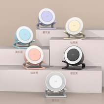 5.1채널스피커 국제 뉴타입 컬러풀 무선블루투스 스피커 미니 휴대용스몰 형아웃도어 대음량 가정용 우퍼스피커, T05-핑크