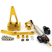 Yamaha MT-09 오토바이 액세서리 스티어링 댐퍼 2014 2013-2019, 06 Gold Set