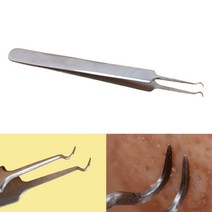 좁쌀 여드름 블랙헤드 짜기 여드름 피지 제거기 없애기 압출 도구 핀셋 쪽집게