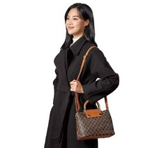 #[쌈지]유니크 금장 손잡이 크로스백