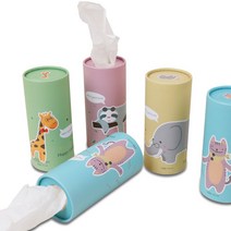 에버센스 동물 캐릭터 휴대용 캔티슈 4종 8개 (1세트) mar2743ea, 마이유스몰 본상품선택