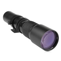 Mcoplus 500mm f8.0 슈퍼 망원 렌즈 수동 줌 Canon EOS EF EF-S 마운트 T5 T5i T6i 80D 200D 5DII 5DIV SLR 카메라