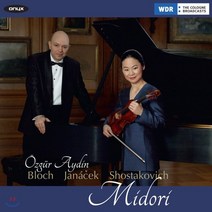 [CD] Midori 블로흐 / 야나체크 / 쇼스타코비치: 바이올린 소나타 (Bloch / Janacek / Shostakovich: Violin Sonatas)