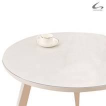 꼬꼬미 국산 한샘 밀란302 메이 원형1000 식탁매트 투명 반투명, 투명 밀란302 메이 원형1000