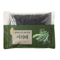 국내산 블랙푸드의 대표곡물 서리태 1.5kg, 1개