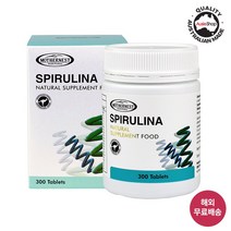 마더네스트 호주직구 스피루리나 500mg 300정 (사은품증정) 3개월 복용 단백질, 1개
