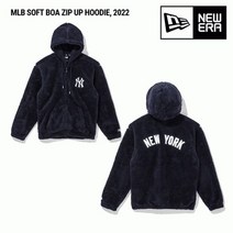 뉴에라 MLB 소프트 보아 뉴욕 양키스 후드 집업 네이비 13338646