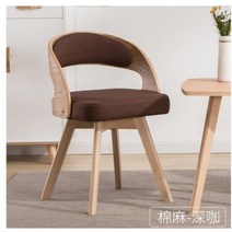회전 식탁 의자 인테리어 조립식 앤틱 고급 까사미아, 브라운 패브릭