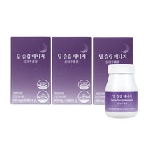 위바이옴 딥 슬립 매니저, 60정, 3개