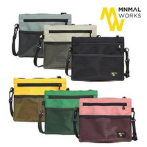 [미니멀웍스] 사코슈 백 6가지 색상, 블랙