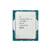 인텔12세대 CPU 코어 i5 12400F 6 스레드 10 nm 프로세스 65w lga 1700 18M 레벨3 캐시 4.4Ghz, 기본