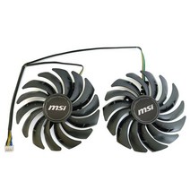cpu 쿨러 노트북 95MM 4PIN PLD10010S12HH RX 5700 XT GPU 팬 MSI Radeon 5600 게임용 그래 카드 냉, 01 1LOT