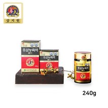 삼지원 홍삼농축액 정 엑기스 즙 진액 떠먹는홍삼 6년근 금산홍삼 진세노이드 어버이날 설 추석 명절 선물 세트 240g, 1