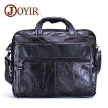 남성서류가방 가죽 백팩 대형 Joyir 남자 정품 핸드백 15.6quot노트북 메신저 숄더 백 문서용 용 비즈니스 토트 2022
