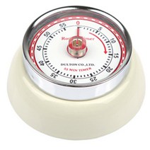 덜튼 원형 타이머, 아이보리, 1개