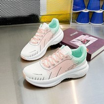 준이 퉁굽 스니커즈 여성 패션 메쉬 런닝화 키 높이 운동화 4cm