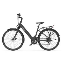 2인용전기자전거 접이시전기자전거 전기 도로 자전거 리튬 배터리 성인 남성과 여성 여행 도시 백조 프레임 25 kmh pas ebike, iC2 Women black, 한개옵션1