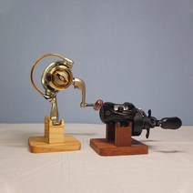 GOSH 베이트릴 스피닝릴 전동 낚시 릴 거치대 스텐드 해노 자체 제작 핸드메이드, 2. 멀바우, 2. 전동릴 거치대