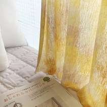 Fabric 요루쉬폰 옐로우 커튼 침구류 시원한원단 촬영배경 저렴한원단 연습용원단