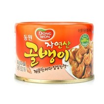 동원 자연산 골뱅이 통조림, 140g, 2개