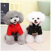 강아지 패딩 강아지겨울옷 강아지겨울패딩 소형견패딩 대형견패딩, 실버