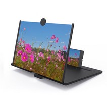 스마트폰 확대스크린 10인치 12인치 휴대폰확대기, 12인치 스마트폰 확대스크린_블랙