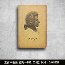 홈포차 카페 북유럽 복고풍 레트로 그림 미국 벽 장식, 레몬 옐로우 셰익스피어