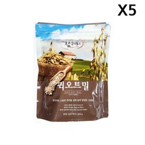 FK 퀵오트밀(네츄어스 500g)X5 이스트 빵 빵만들기 중력 호 박력 밀가루 베이킹, 1, 본상품선택
