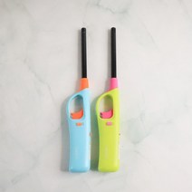 리빙서플라이 아이핸즈 가스라이터K2 토치 점화기, 그린