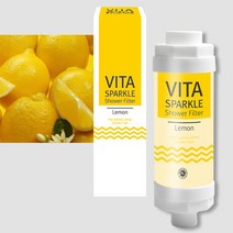 비타민샤워필터 향기나는샤워기 아토피샤워필터(레몬), 1개