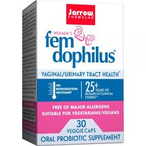 자로우 포뮬라 여성용 FemDophilus® Shelf Stable 30 식물성