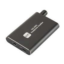 헤드폰앰프 16-300Ω HiFi 헤드폰 앰프 휴대용 3.5mm AUX 오디오 수신기 음악 플레이어 이어폰 3.5MM 케이