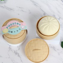 시우리빙 왕만두 말랑이 클레이 쭈물이 몰랑이, 말랑이 손만두 2개입