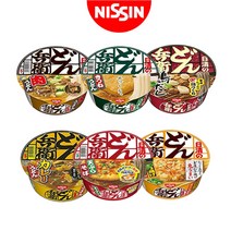 일본 닛신 돈베이 컵라면 우동 소바 6종류12개 1박스 골라담기 유부 카레 튀김 고기 컵누들 라면, 유부우동4개, 유부우동4개, 고기우동4개