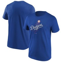 로스 엔젤레스 다저스 아이카닉 프리머리 컬러 로고 그래픽 티셔츠 남성 야구 MLB 메이저리그 유니폼