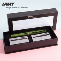 라미 만년필 사파리 오리진 실속세트 (2색상), 각인없음+선물포장, 테라 레드, F