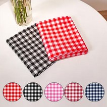 방수원단 water proof 터치감 좋은 피그먼트코팅 방수천 12mm 체크원단, 601-핑크