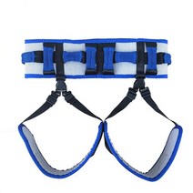 장애인 리프트 이동식전동 전송 이동 벨트 고무 핸들 노인 환자 간호 안전 산책 보행 보조 치료 휠체어 침대, 1.파란