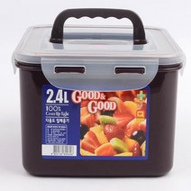 김치냉장고통 반찬통 1.5L, 기본, 사이즈 2.4L