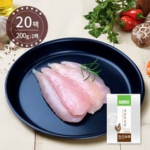 모든닭 결이다른 촉촉함 생닭안심살 20팩 1등급 국내산 위생안전관리 생산라인, 200g/1팩