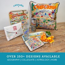 Catstudio Boston 핸드 자수 베개 정품보장, Cape Cod