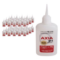 산업체전용 인조대리석 순간접착제 911 골드 50g, 4개