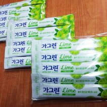 가그린 가글 스틱 라임 휴대용 1회용 파우치 10ml 60개 구강청결제