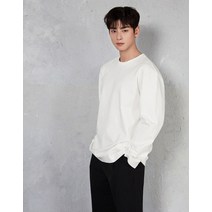 지오다노 2023NEW 차은우 폰테 크루넥 티셔츠 023504 6칼라