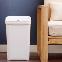 리빙채널앤 톡톡 리필형 휴지통 20L, 화이트
