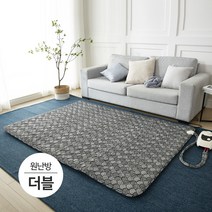 블루오션 그래핀 탄소 온수매트 더블 원난방 온열매트, 단품